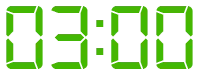 hora 3:00 - Horas en Punto - Significado de las Horas